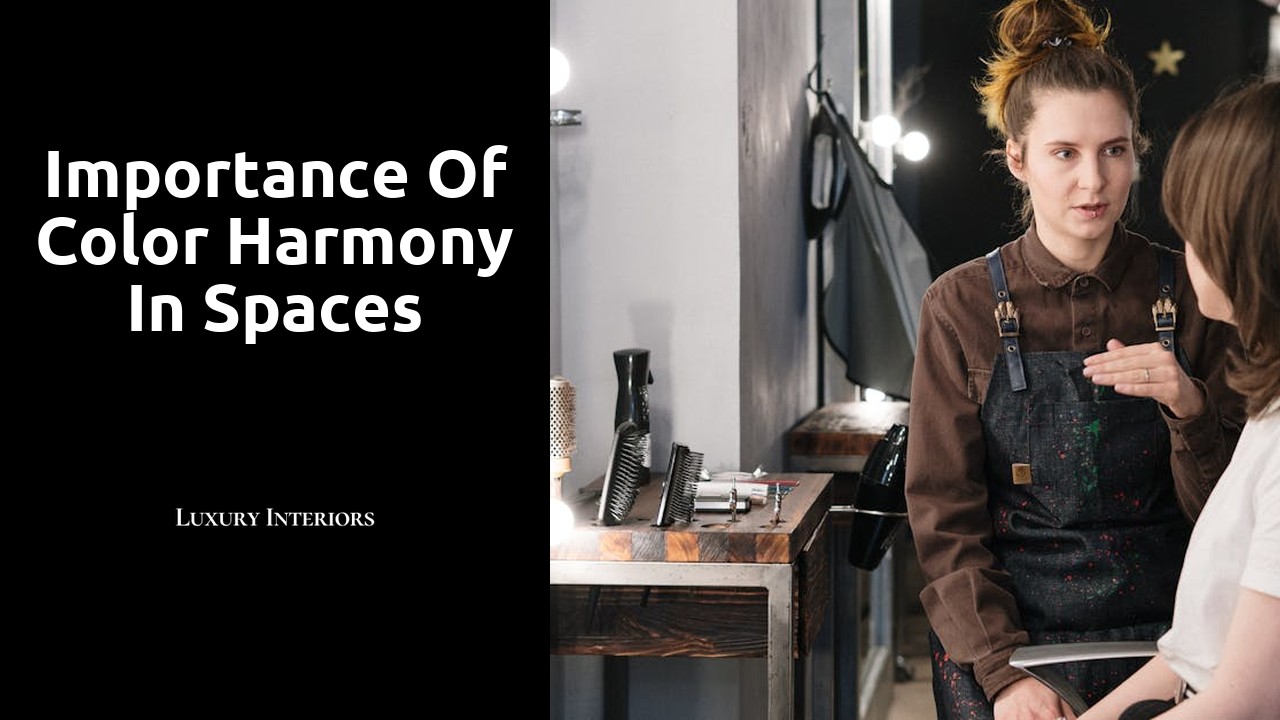 Importance of Color Harmony in Spaces